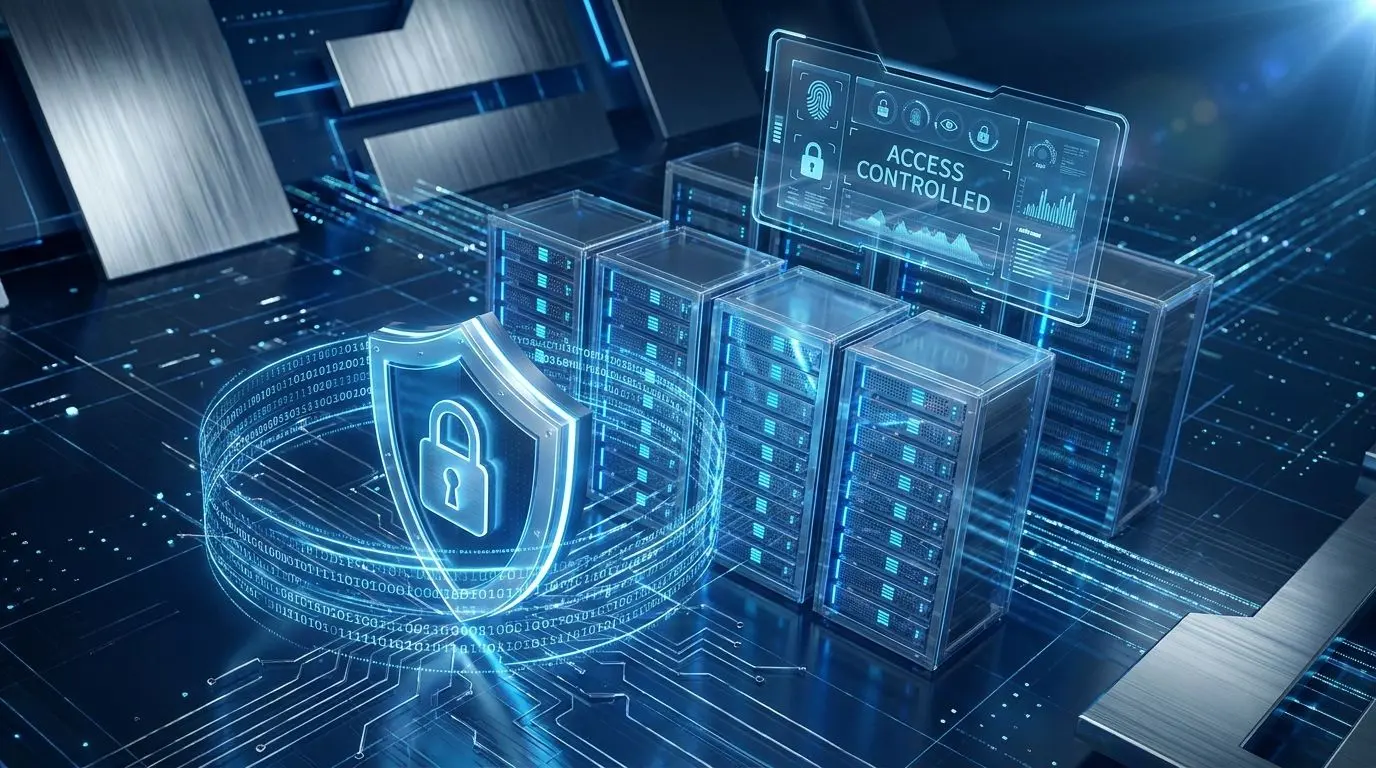 Data protection with lock, shield and secure servers