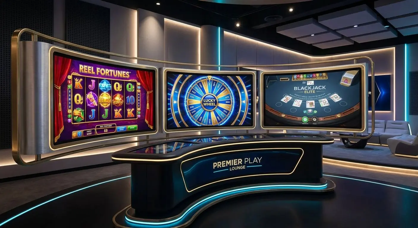 Variety of real money games including pokies, roulette and blackjack style tables